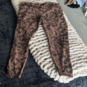 Women’s Leopard Print Active Leggings